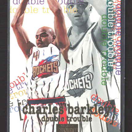 1997 SkyBox Premium Double Trouble Charles Barkley #260