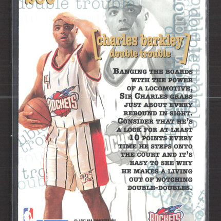 1997 SkyBox Premium Double Trouble Charles Barkley #260