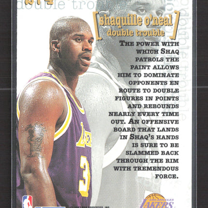 1997 SkyBox Premium Double Trouble Shaquille O'Neal #274