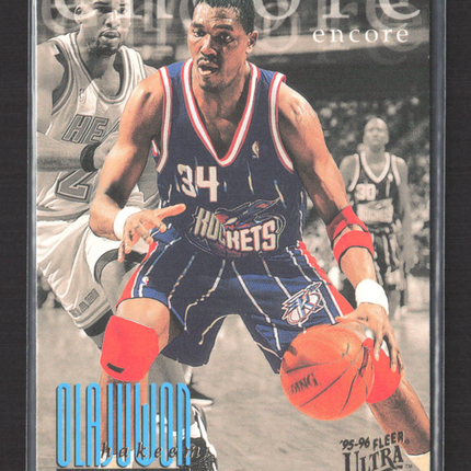 1996 Fleer Ultra Encore Hakeem Olajuwon #328