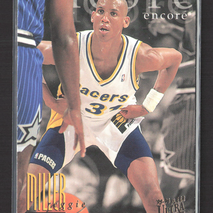 1996 Fleer Ultra Encore Reggie Miller #325