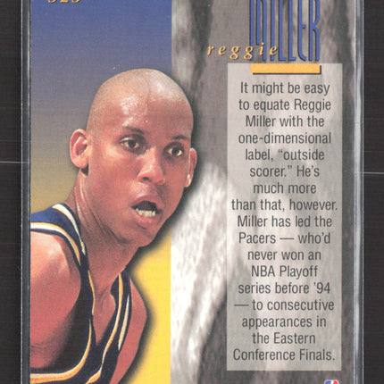 1996 Fleer Ultra Encore Reggie Miller #325