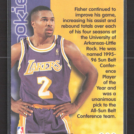 1995 SkyBox Premium Derek Fisher #209