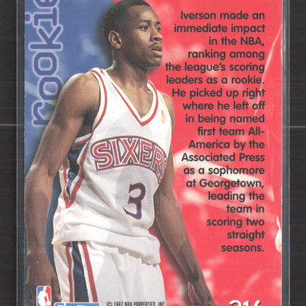 1997 SkyBox Premium Allen Iverson #216