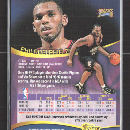 1998 Topps Stadium Club Jerry Stackhouse #128