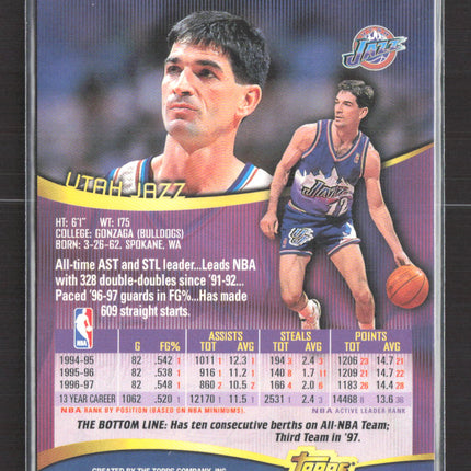 1998 Topps Stadium Club John Stockton #68