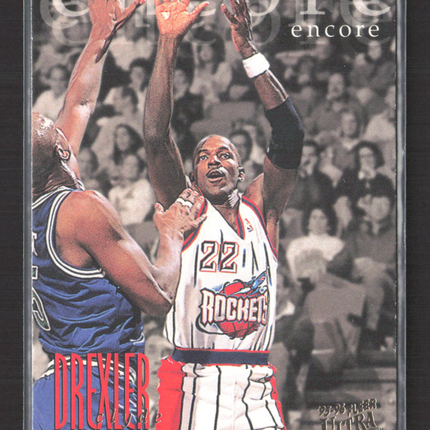 1996 Fleer Ultra Encore Clyde Drexler #306