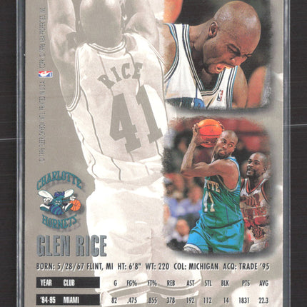 1996 Fleer Ultra Glen Rice #208