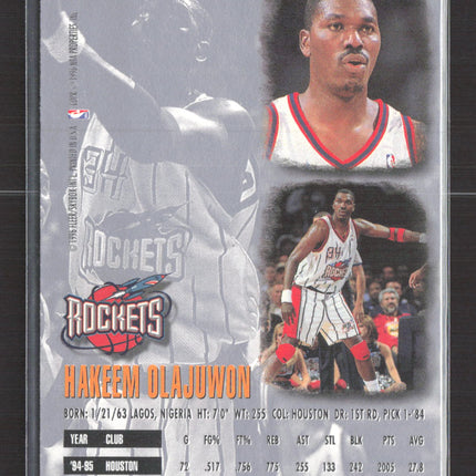 1996 Fleer Ultra Hakeem Olajuwon #219