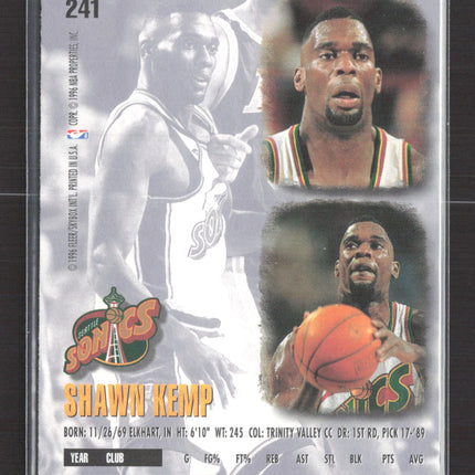 1996 Fleer Ultra Shawn Kemp #241