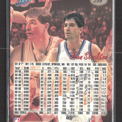 1997 Fleer Ultra John Stockton #256