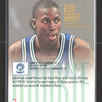 1996 Fleer Ultra Kevin Garnett #274