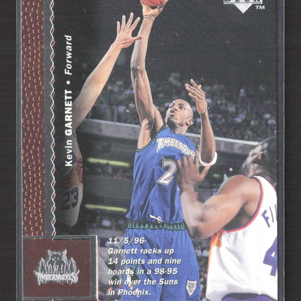 1997 Upper Deck Kevin Garnett #251