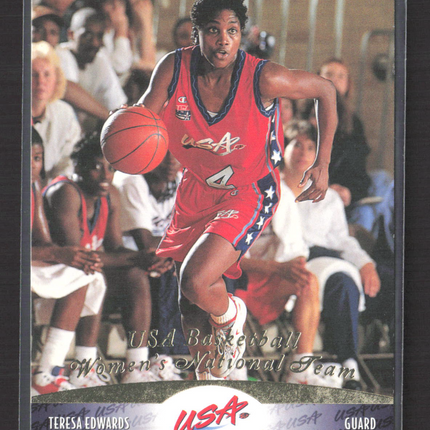 1996 Upper Deck USA Basketball Teresa Edwards #63