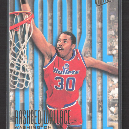 1996 Fleer Ultra Rasheed Wallace #295