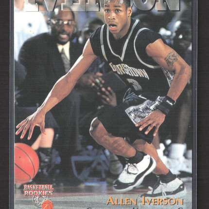 1996 The Score Board Basketball Rookies Allen Iverson #1