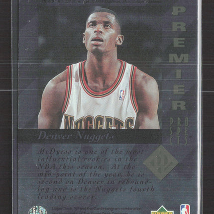 1996 Upper Deck SP Premier Prospects Antonio McDyess #162