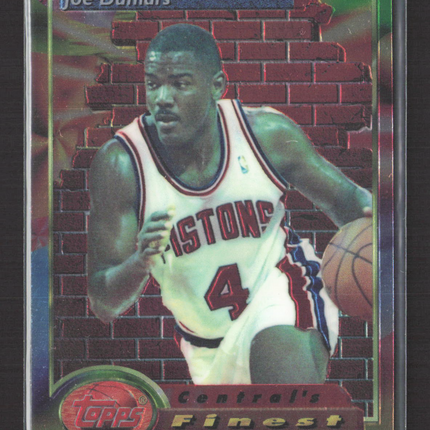 1994 Topps Finest Joe Dumars #103