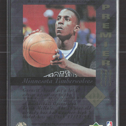 1996 Upper Deck SP Premier Prospects Kevin Garnett #159