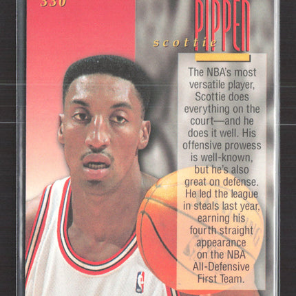 1996 Fleer Ultra Encore Scottie Pippen #330