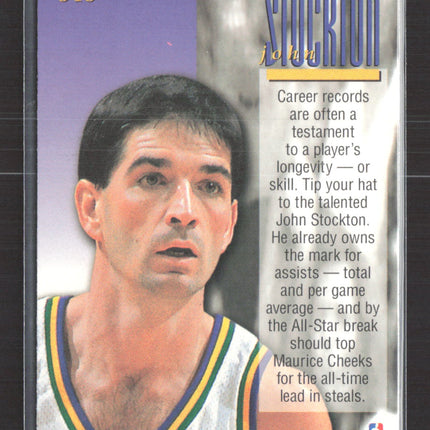 1996 Fleer Ultra Encore John Stockton #343
