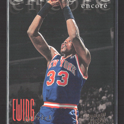 1996 Fleer Ultra Encore Patrick Ewing #309