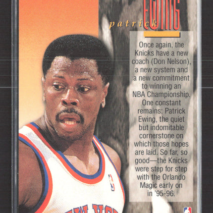 1996 Fleer Ultra Encore Patrick Ewing #309