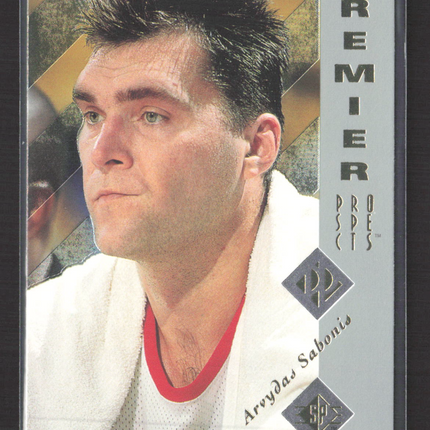 1996 Upper Deck SP Premier Prospects Arvydas Sabonis #163