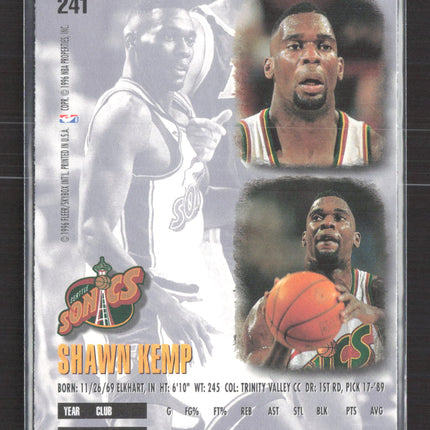 1996 Fleer Ultra Shawn Kemp #241