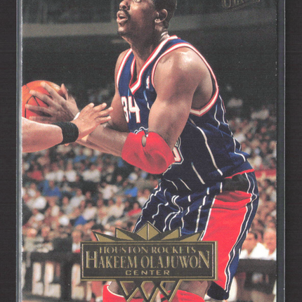 1996 Fleer Ultra Hakeem Olajuwon #219