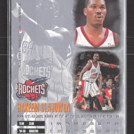 1996 Fleer Ultra Hakeem Olajuwon #219