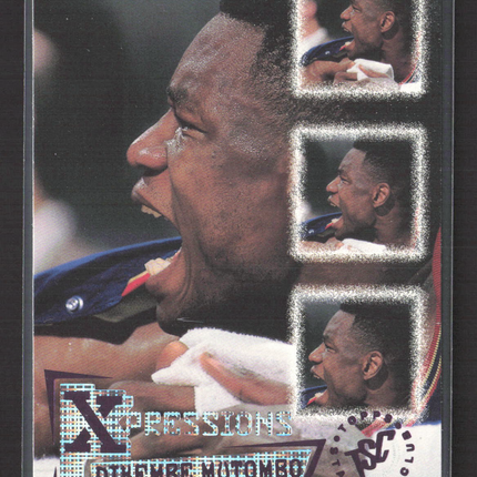 1996 Topps Stadium Club Xpressions Dikembe Mutombo #351