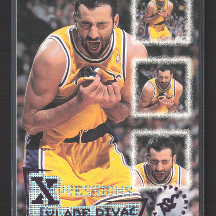 1996 Topps Stadium Club Xpressions Vlade Divac #353