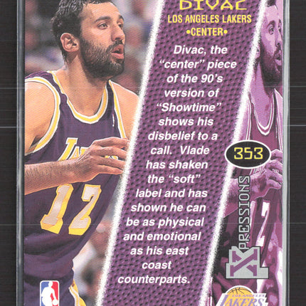 1996 Topps Stadium Club Xpressions Vlade Divac #353