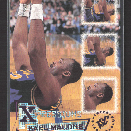 1996 Topps Stadium Club X-Pressions Karl Malone #354