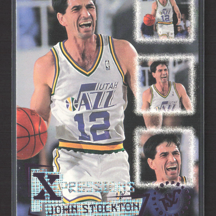 1996 Topps Stadium Club Xpressions John Stockton #355