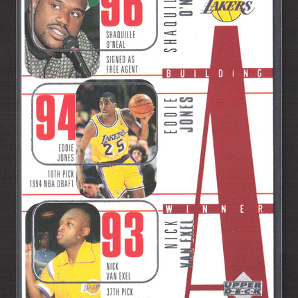 1996 Upper Deck Building A Winner Shaquille O'Neal #148