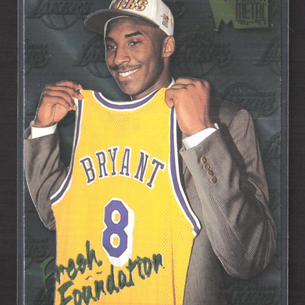 1996 Fleer Metal Fresh Foundation Kobe Bryant #137