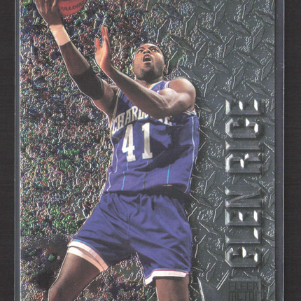 1996 Fleer Metal Glen Rice #10