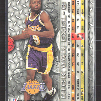 1996 Fleer Metal Nick Van Exel #50