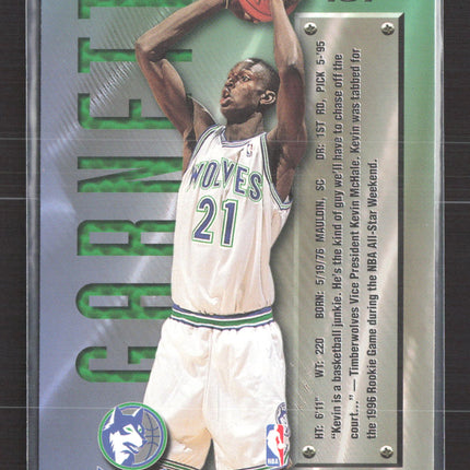 1996 Fleer Metal Kevin Garnett #167