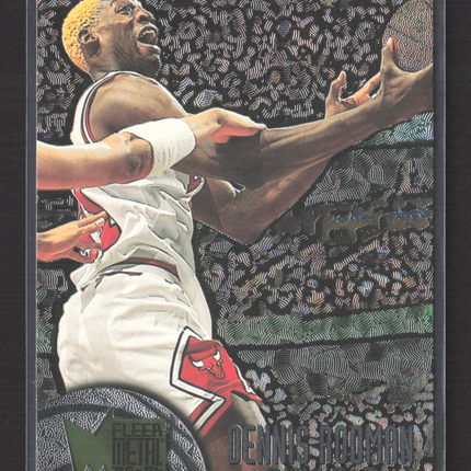 1996 Fleer Metal Dennis Rodman #134