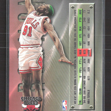 1996 Fleer Metal Dennis Rodman #134