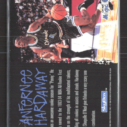 1994 SkyBox Ragin' Rookies Anfernee Hardaway #RR18