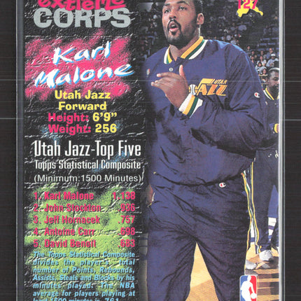 1995 Topps Stadium Club Extreme Corps Karl Malone #127