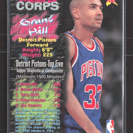 1995 Topps Extreme Corps Grant Hill #108