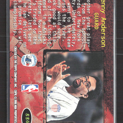 1996 Topps Spike Says Kenny Anderson #SS6