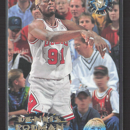 1996 Topps Stadium Club Dennis Rodman #244