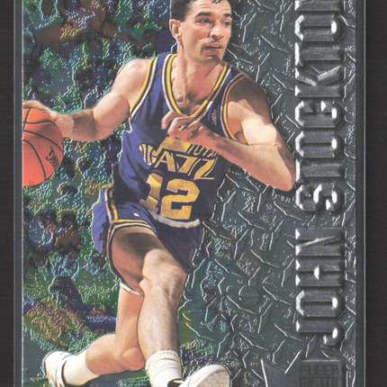 1996 Fleer Metal John Stockton #102
