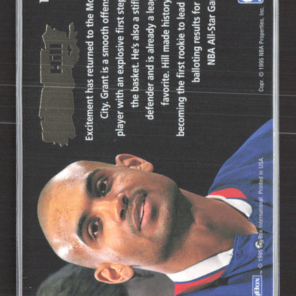 1995 SkyBox Metal Grant Hill #102